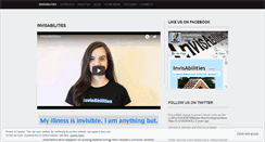 Desktop Screenshot of invisabilities.org